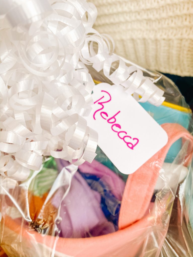 Making Easter Baskets - Name Tags (Easter Baskets for Kids)